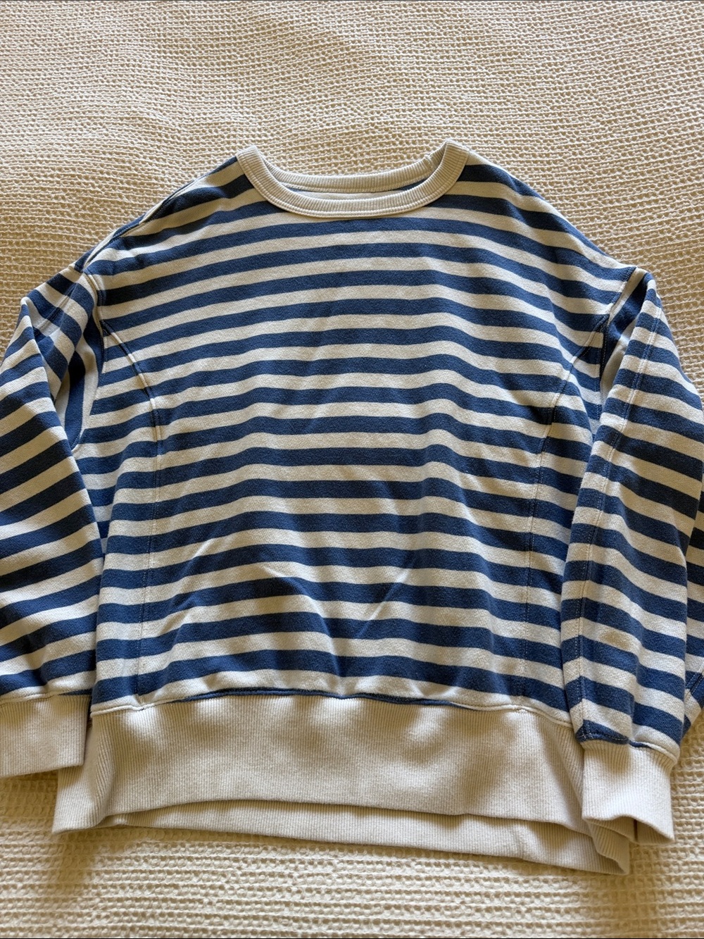 Aerie strip crewneck
